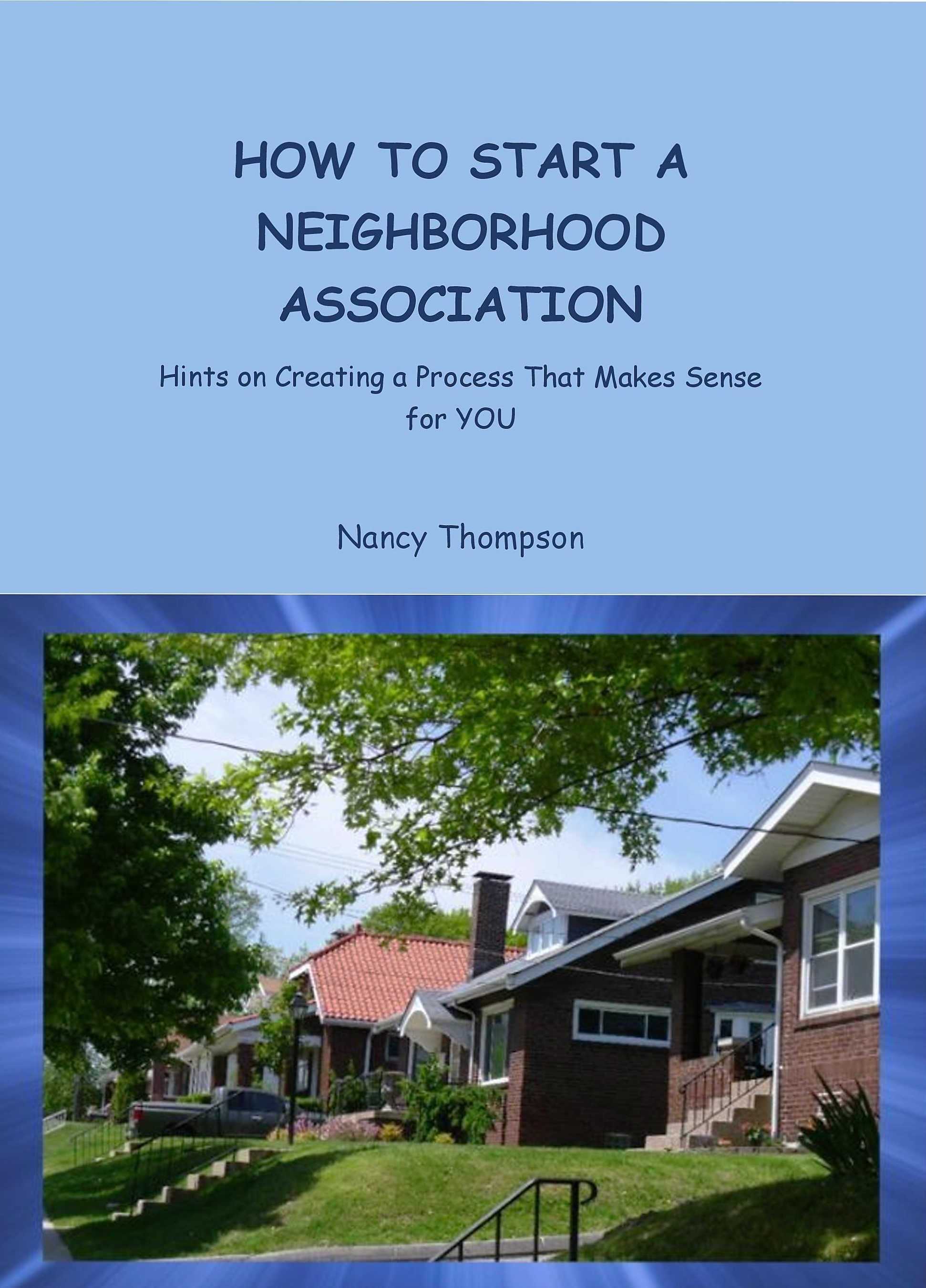 start a neighborhood association ebook cover